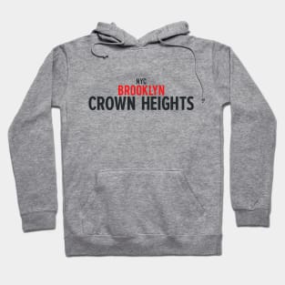 New York Crown Heights - Crown Heights Brooklyn Schriftzug - Crown Heights Logo Hoodie